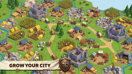 Hexapolis: Turn based strategy screenshot 4