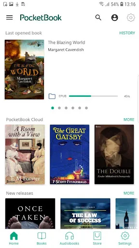 PocketBook libro screenshot 1