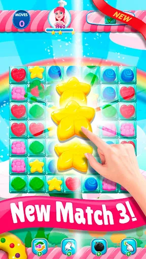 Sweet Sugar Match 3 Candy Game screenshot 1