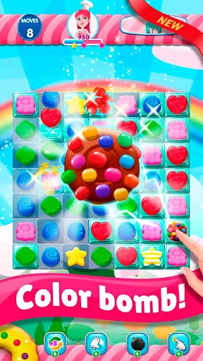 Sweet Sugar Match 3 Candy Game screenshot 3