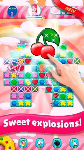 Sweet Sugar Match 3 Candy Game screenshot 5