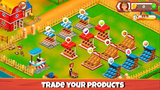 Farmers Market: Harvest Tycoon screenshot 1