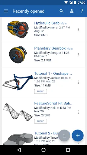Onshape 3D CAD screenshot 1