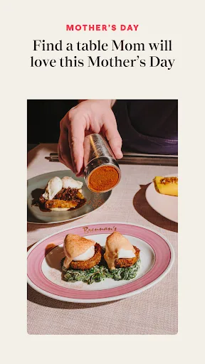 OpenTable screenshot 1