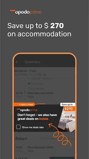 Opodo: Flights, Hotels & Cars screenshot 4