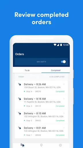 OptimoRoute Driver screenshot 5