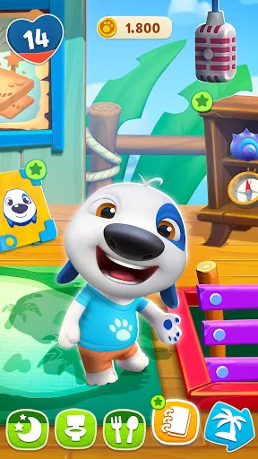 My Talking Hank: Islands screenshot 1
