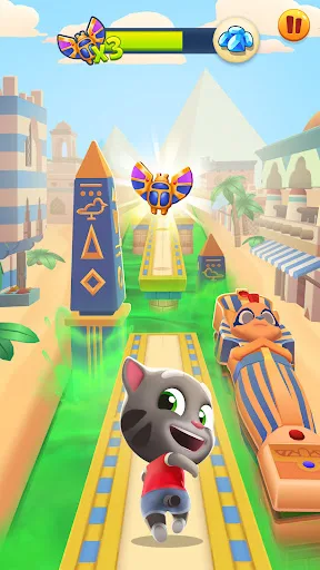 Talking Tom: ¡A por el oro! screenshot 1