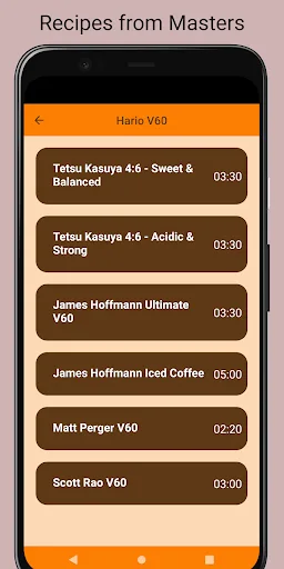 Кофе-таймер screenshot 2