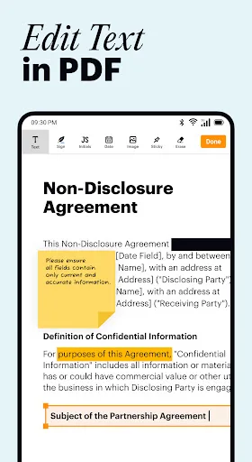 pdfFiller: Редагуй PDF файли screenshot 4