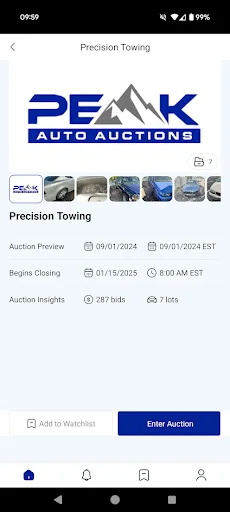 Peak Auto Auctions screenshot 2
