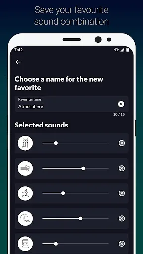 Atmosphere: Sonidos Relajantes screenshot 5