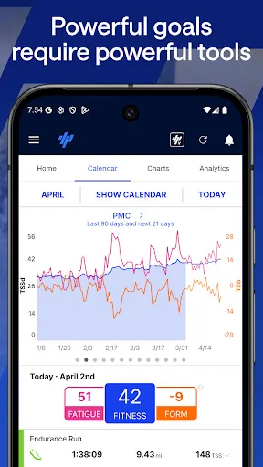 TrainingPeaks screenshot 2