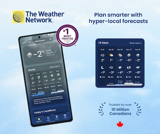 The Weather Network screenshot 1