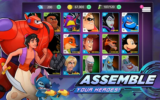 Disney Heroes: Battle Mode screenshot 3