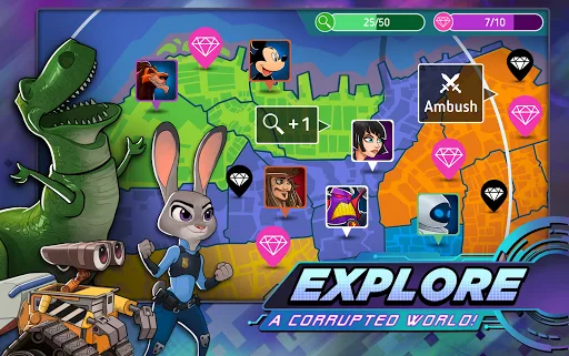 Disney Heroes: Battle Mode screenshot 5