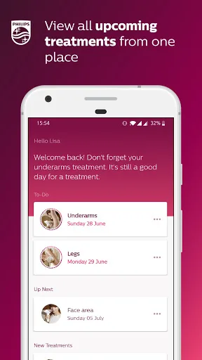 Philips Lumea IPL screenshot 1