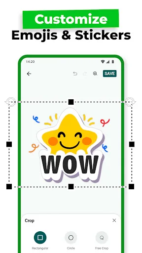 Crear stickers - WAStickerApps screenshot 3