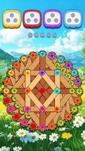 Unscrew Nuts Sort: Pin Puzzle screenshot 1