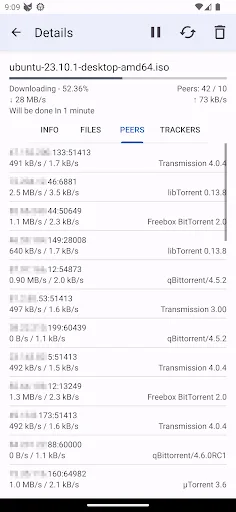 CatTorrent - Torrent Client screenshot 4