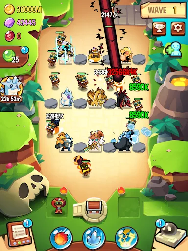 Summoners Greed: Idle TD Hero screenshot 5