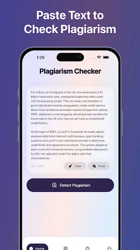 Verificador de Plagio screenshot 2