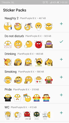 Стикеры для взрослых Emojidom  screenshot 1