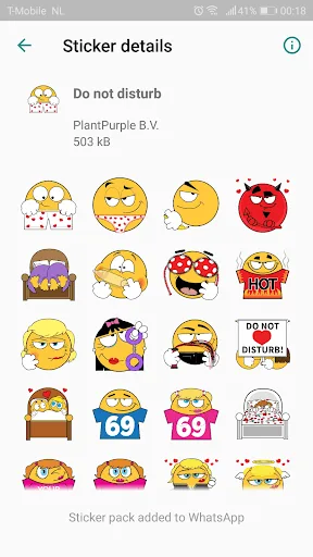 Стикеры для взрослых Emojidom  screenshot 2