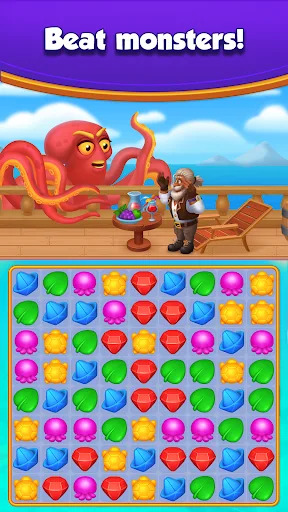 Royal Island: PvP Match 3 Game screenshot 2