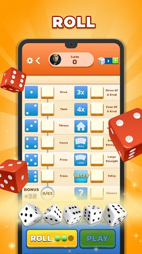 Yatzy - Juego de dados screenshot 3