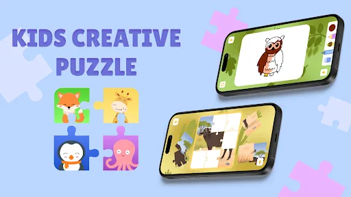 Kids Creative Puzzle screenshot 1