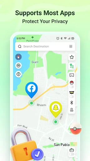 Fake GPS, Joystick - PoGoskill screenshot 5