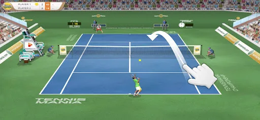 Tennis Mania Mobile screenshot 1