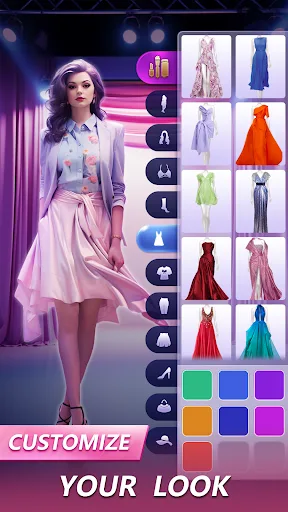 Fashion Makeup:Dress Up Show screenshot 1