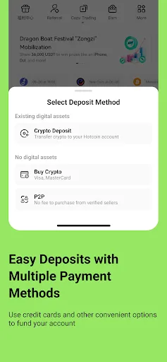 Hotcoin: Buy BTC, ETH & Crypto screenshot 3