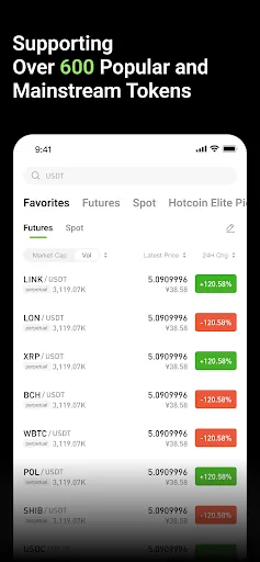 Hotcoin: Buy BTC, ETH & Crypto screenshot 5