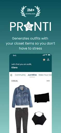 Pronti AI Outfit Maker screenshot 1