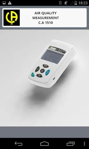 Logger CO2 / T°C/HR - C.A 1510 screenshot 1