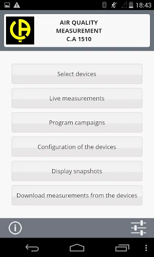 Logger CO2 / T°C/HR - C.A 1510 screenshot 2