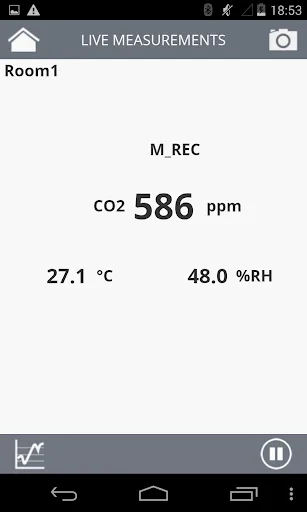 Logger CO2 / T°C/HR - C.A 1510 screenshot 3