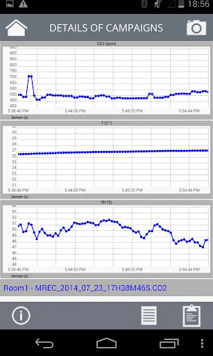 Logger CO2 / T°C/HR - C.A 1510 screenshot 4