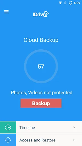 IDrive Online Backup screenshot 1