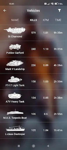 BattleStats screenshot 4