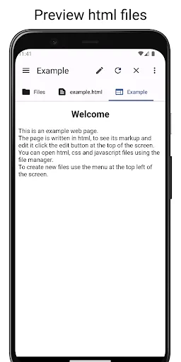 WebCode - html, css, js ide screenshot 4