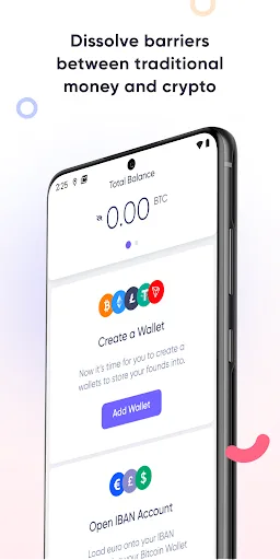 Quppy: Bitcoin Сrypto wallet screenshot 1