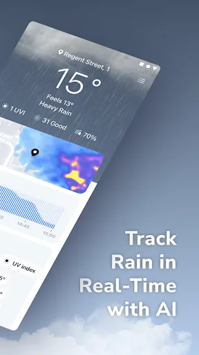 Radar Lluvia: Rainbow Weather screenshot 2