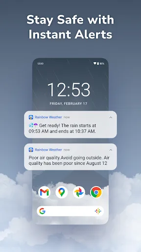 Radar Lluvia: Rainbow Weather screenshot 4