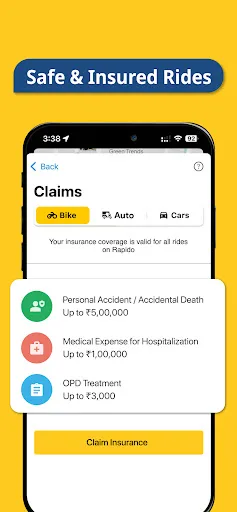 Rapido: Bike-Taxi, Auto & Cabs screenshot 4