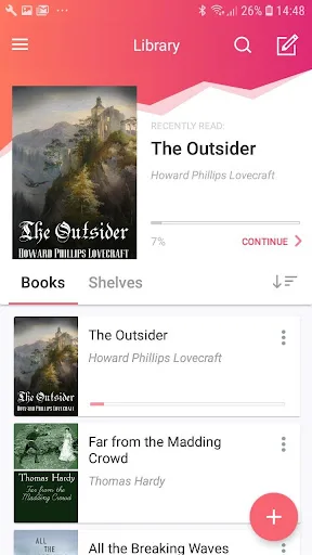 eBoox: ePub PDF e-book Reader screenshot 1