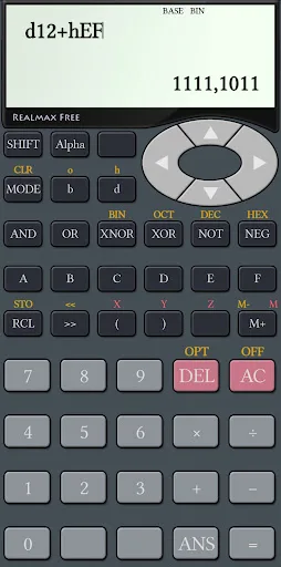 RealMax научный калькулятор screenshot 2